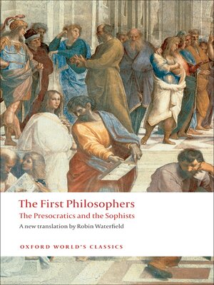 cover image of The First Philosophers